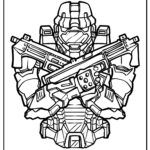 Halo Coloring Pages (100% Free Printables) Within Free Printable Halo Coloring Pages