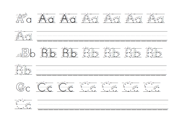 Free Printable Handwriting Sheets For Kindergarten