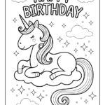 Happy Birthday Coloring Pages [25+ Free Printable Pdf] Intended For Free Printable Birthday Cards To Color
