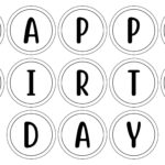 Happy Birthday Letters Template   10 Free Pdf Printables Inside Free Happy Birthday Printable Letters