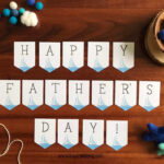 Happy Father&<h2>039;S Day Banner {Free Printable!}   The Art Kit For Happy Father Day Banner Printable Free