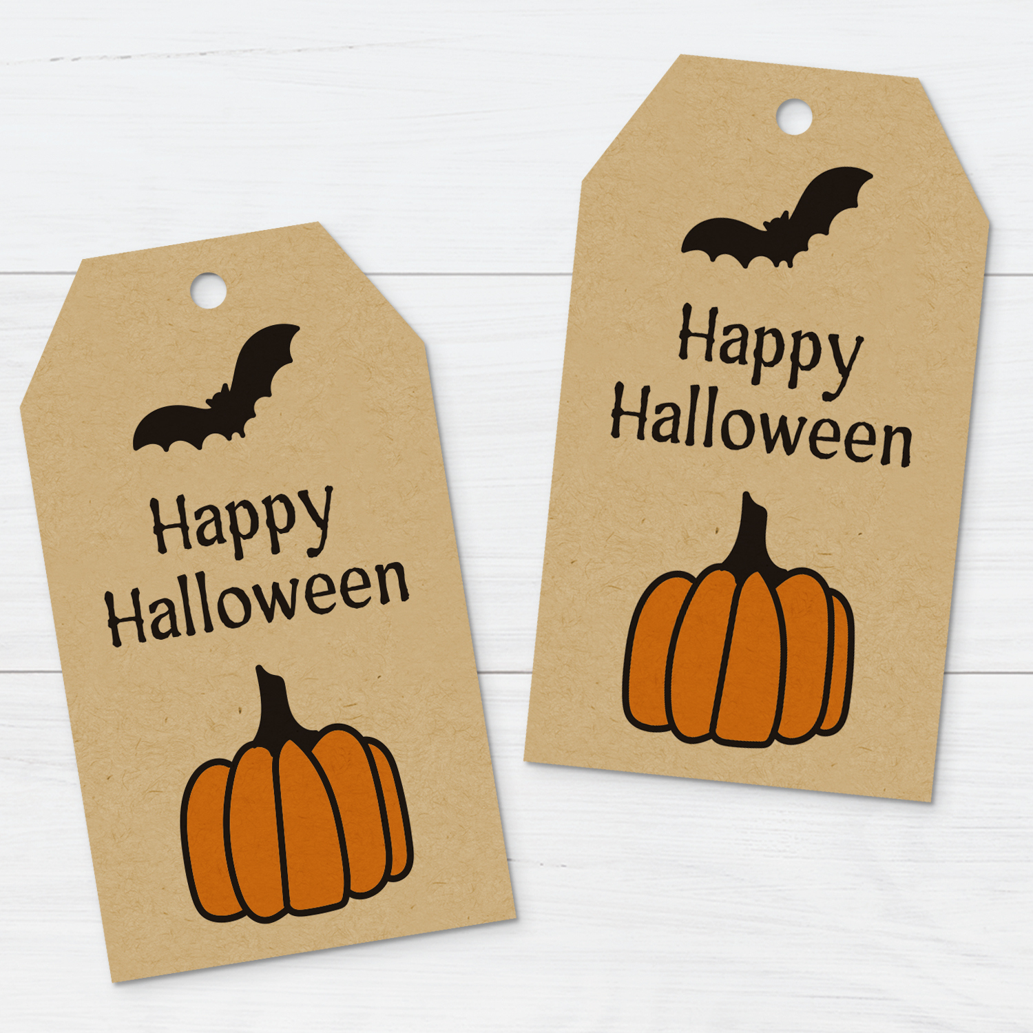 Happy Halloween Gift Tags - Free Printable Download for Free Printable Pumpkin Gift Tags