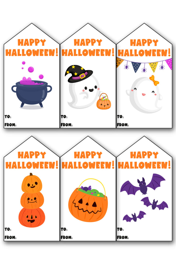 Free Printable Halloween Tags