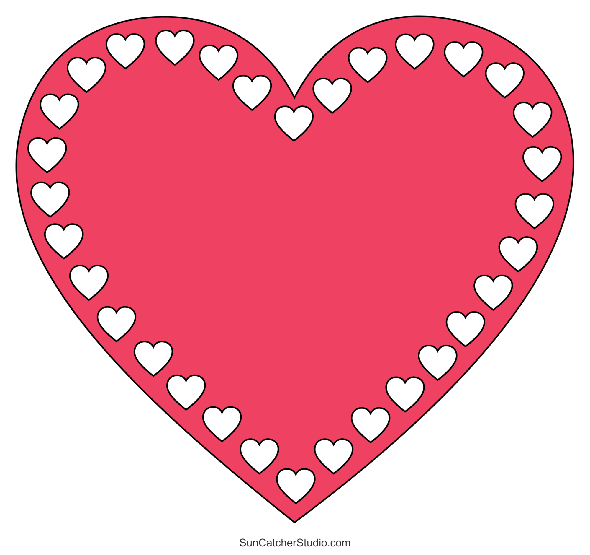 Heart Patterns (Free Printable Valentines Day Clip Art) – Free with Free Printable Valentine Heart Patterns