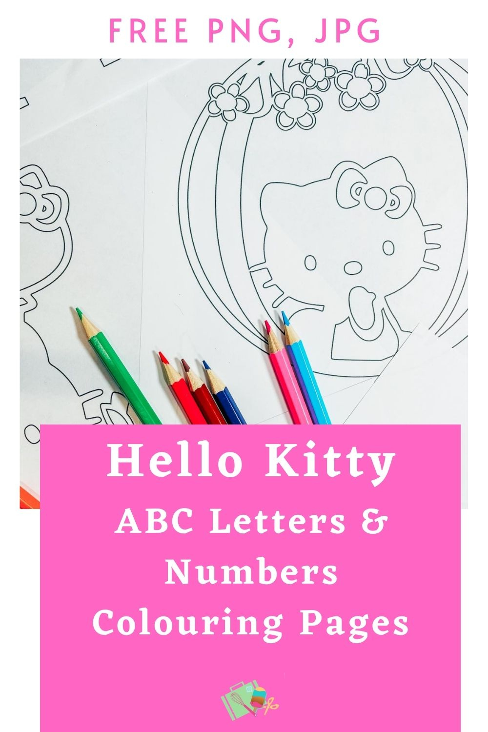 Hello Kitty Colouring Pages (Letters &amp;amp; Numbers) ⋆ Extraordinary Chaos intended for Free Printable Hello Kitty Alphabet Letters