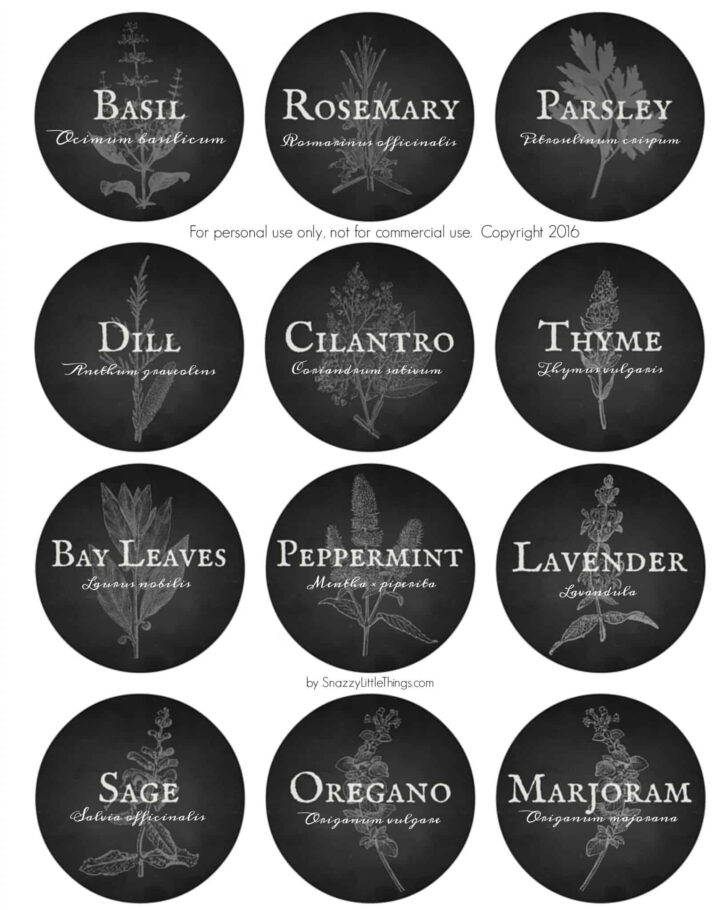 Free Printable Vintage Labels