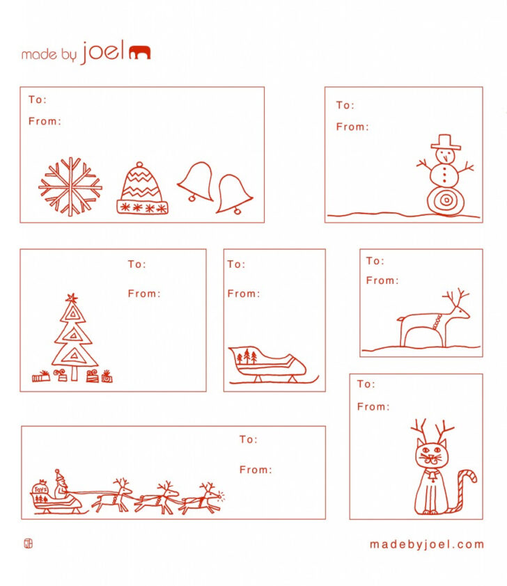 Free Printable Blank Gift Tags