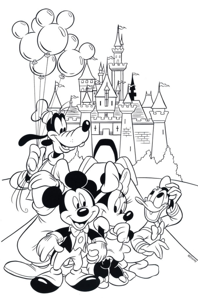Home Regarding Free Printable Disney Coloring Pages