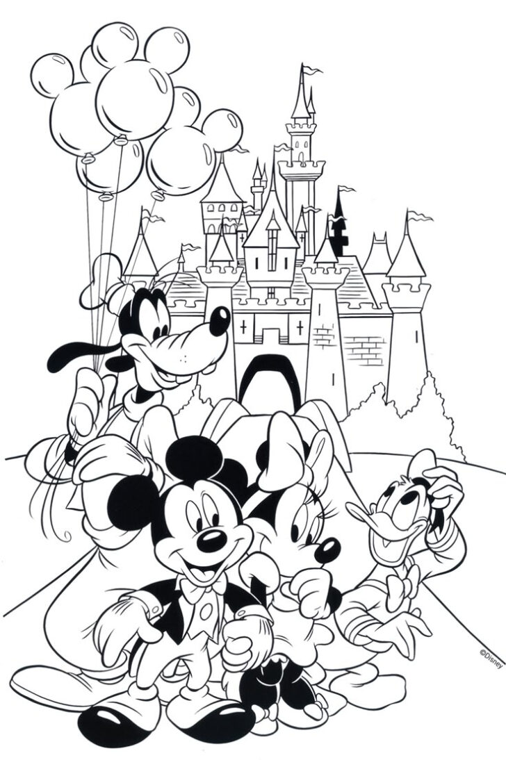 Free Printable Disney Coloring Pages