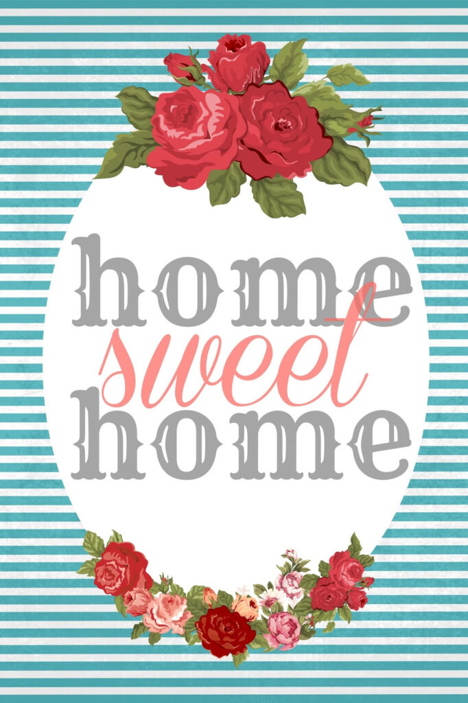 Home Sweet Home” Free Printables » Kami Watson Inside Home Sweet Home Free Printable Home Sweet Home” Free Printables » Kami Watson Inside Home Sweet Home Free Printable