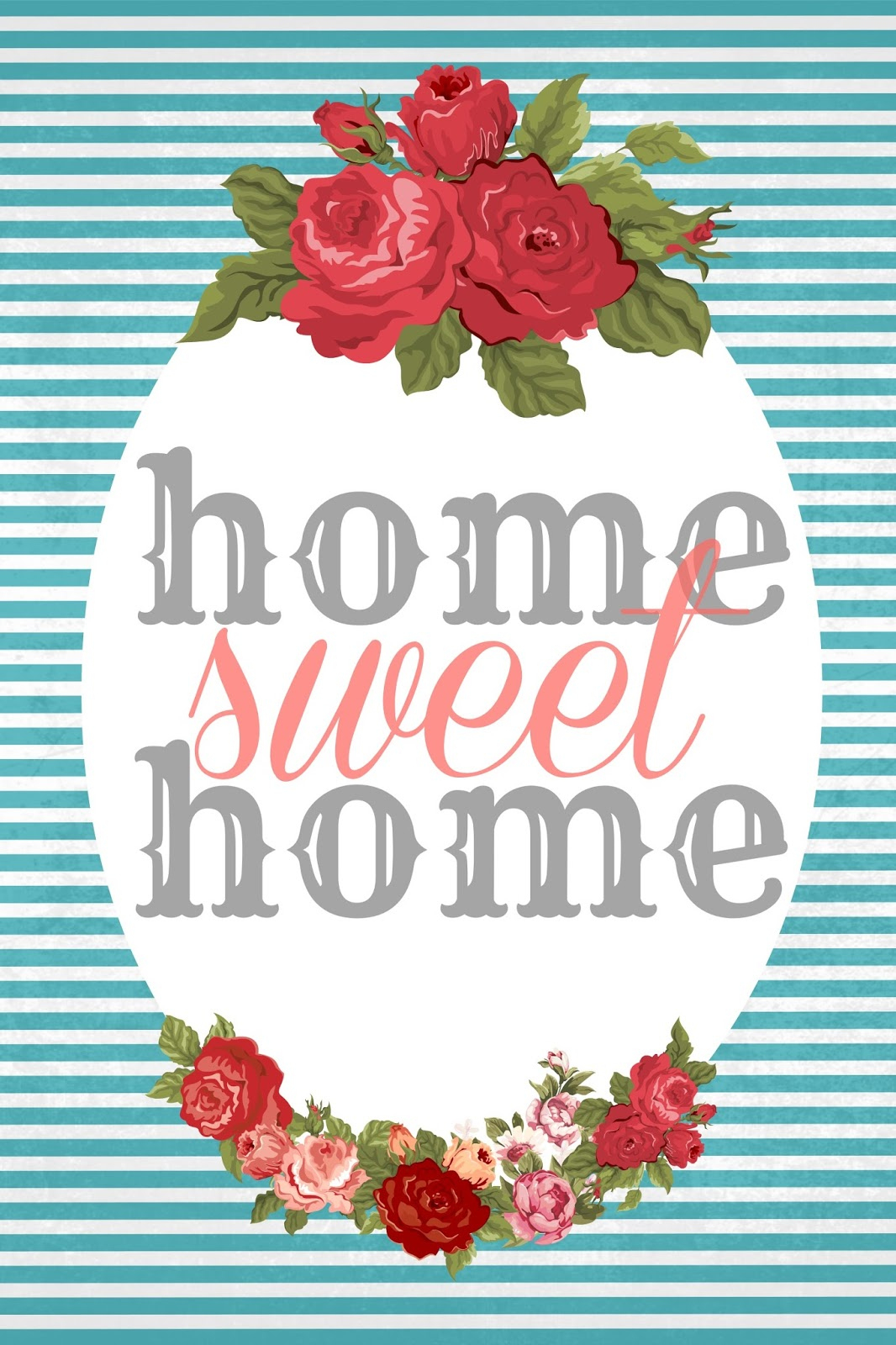 Home Sweet Home” Free Printables » Kami Watson inside Home Sweet Home Free Printable