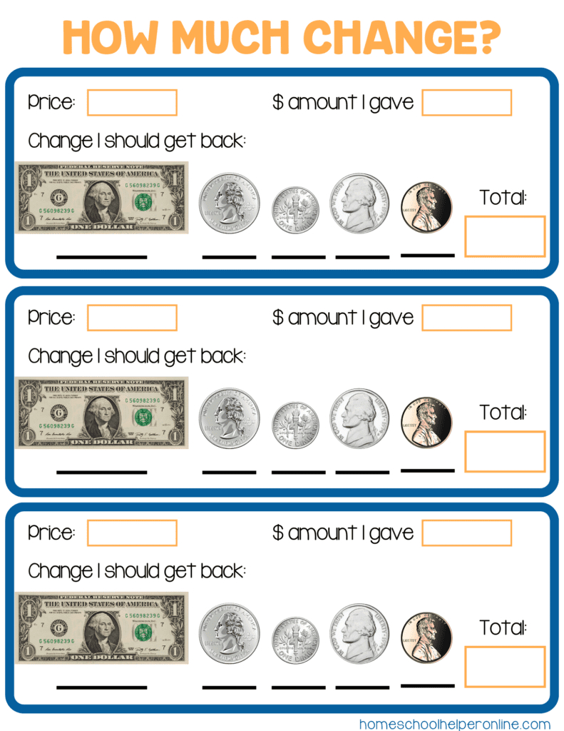 How Much Change? Money Math Worksheets For Elementary Students Throughout Free Printable Making Change Worksheets How Much Change? Money Math Worksheets For Elementary Students Throughout Free Printable Making Change Worksheets