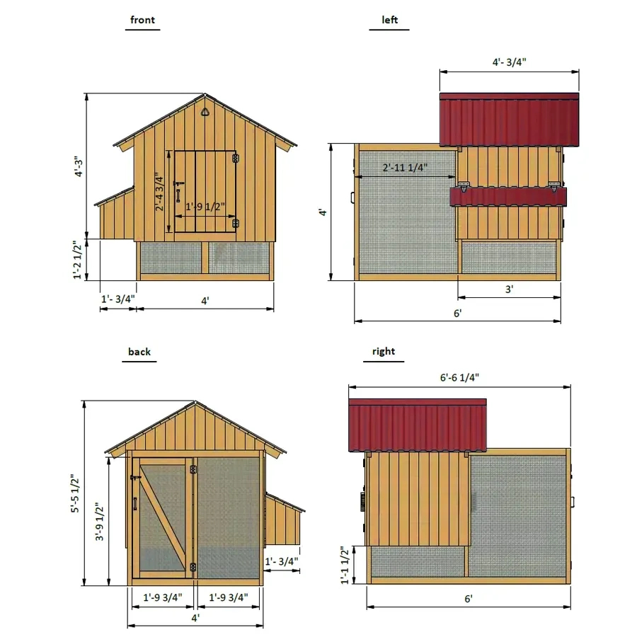 How To Build A Chicken Coop Easy Coops™ In Free Printable Chicken Coop Plans How To Build A Chicken Coop Easy Coops™ In Free Printable Chicken Coop Plans