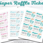 How To Do A Diaper Raffle (With Free Printable Diaper Raffle Tickets) Regarding Free Printable Diaper Raffle Tickets For Boy Baby Shower
