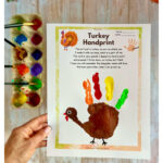 How To Make Cute Turkey Handprint Thanksgiving Kids Craft Intended For Free Printable Thanksgiving Crafts For Kids
