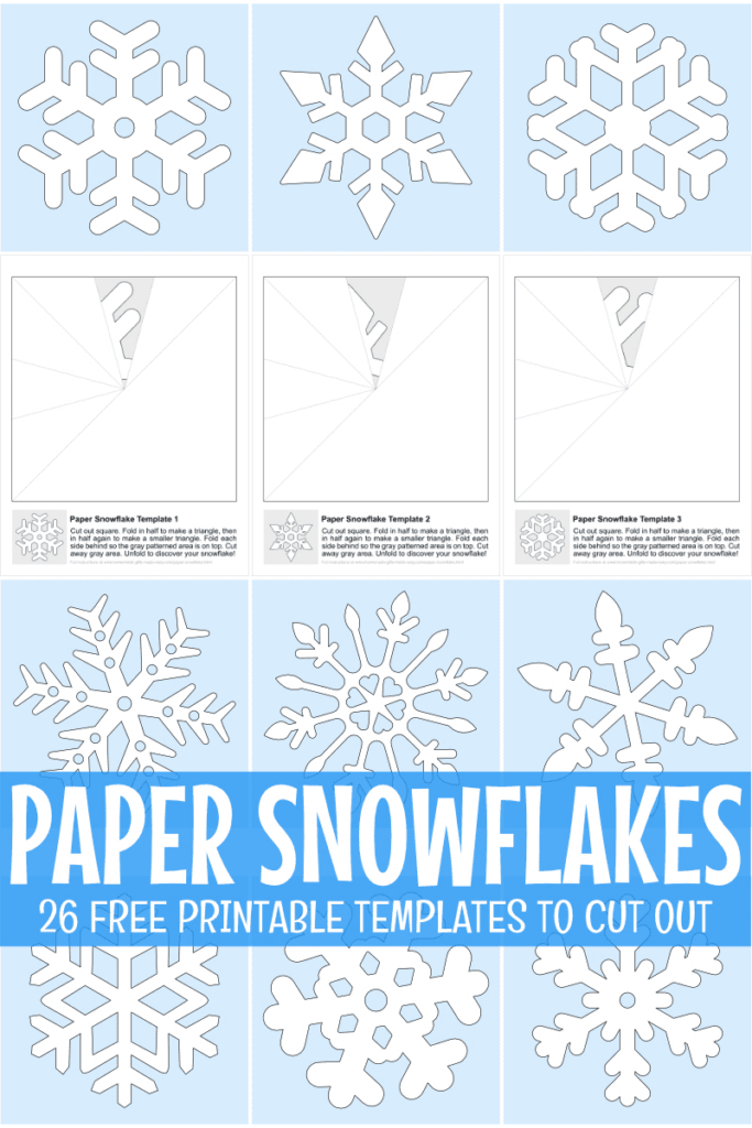 How To Make Paper Snowflakes + Free Printable Patterns Pertaining To Free Printable Snowflake Patterns How To Make Paper Snowflakes + Free Printable Patterns Pertaining To Free Printable Snowflake Patterns