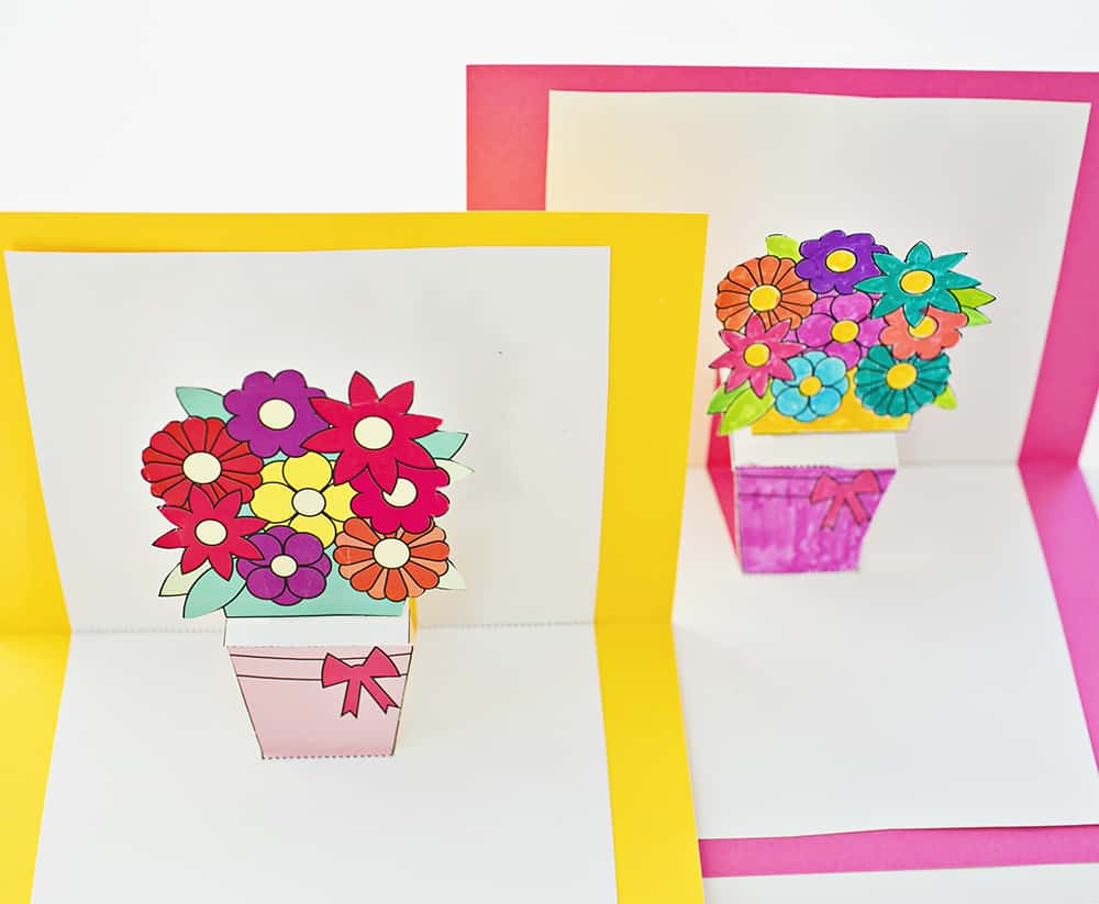 How To Make Pop Up Flower Cards With Free Printables Within Free Printable Pop Up Card Templates How To Make Pop Up Flower Cards With Free Printables Within Free Printable Pop Up Card Templates