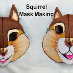 How To Make Squirrel Face Mask | Chipmunk Mask Diy | Animal Mask With Paper  | Paper Mask | Craft In Free Printable Chipmunk Mask