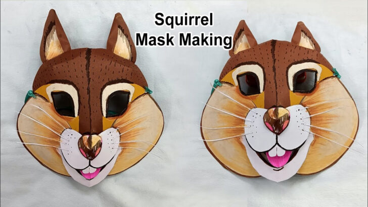 Free Printable Chipmunk Mask