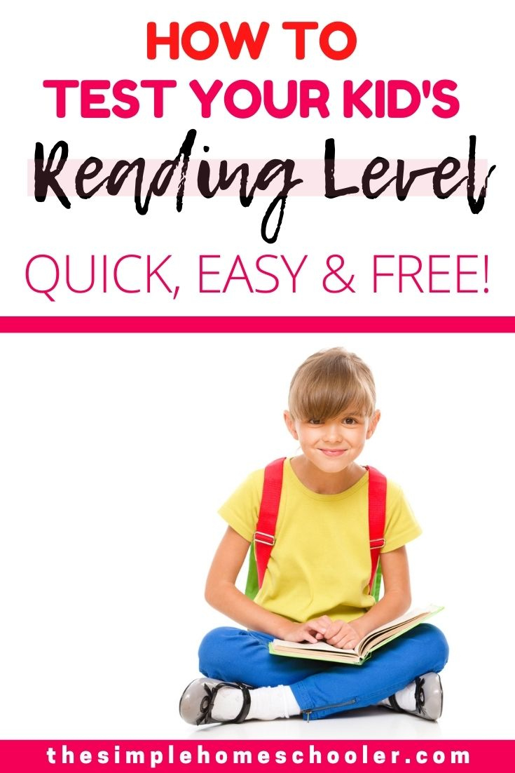 How To Test Reading Level Online: The Ultimate Guide - The Simple inside Free Printable Reading Level Assessment Test