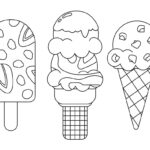 Ice Cream Coloring Pages   26 Printable Pages | Printabulls For Ice Cream Color Pages Printable Free