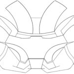 Iron Man Helmet Papercraft | Ironman Helmet Template Pertaining To Free Printable Ironman Mask