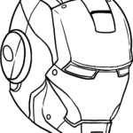 Iron Man Mask Coloring Page | Easy Drawing Guides Regarding Free Printable Ironman Mask