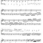 Johann Pachelbel : Canon In D   Arranged For Piano : Classical Pertaining To Canon In D Piano Sheet Music Free Printable