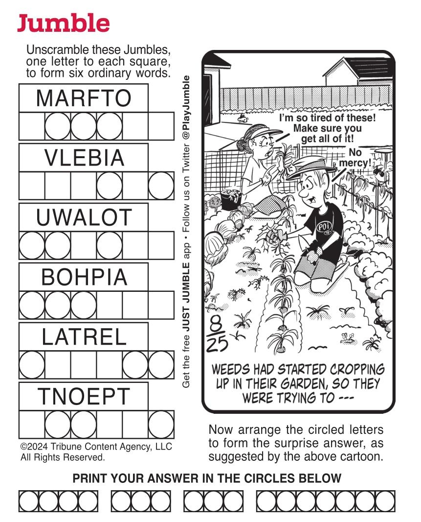 Jumble - Puzzles throughout Free Printable Jumbles