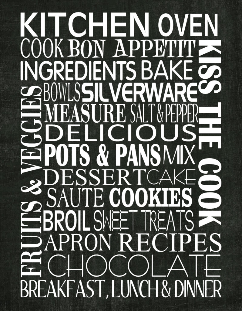 Kitchen Subway Art – The Idea Door Pertaining To Free Printable Subway Art Template Kitchen Subway Art – The Idea Door Pertaining To Free Printable Subway Art Template