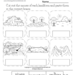 Landforms Earth Science Worksheet   Free Printable, Digital, & Pdf In Free Printable Worksheets For Kids Science