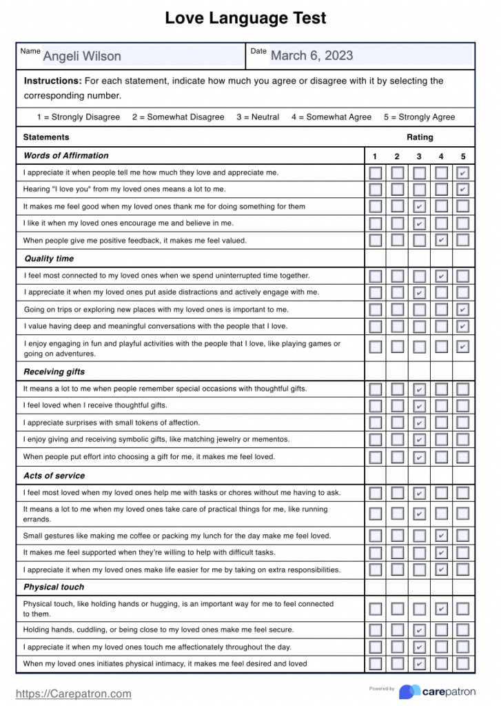 Languages Of Love Worksheet Pdf     Worksheets Library In Free Printable Love Language Quiz