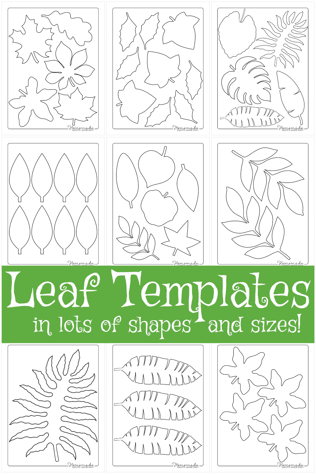 Leaf Template | Free Printable Leaf Outlines For Kids with regard to Free Printable Oak Leaf Patterns