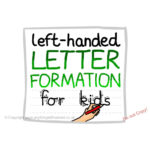 Left Handed Letter Formation Guide (Download) For Free Printable Left Handed Worksheets