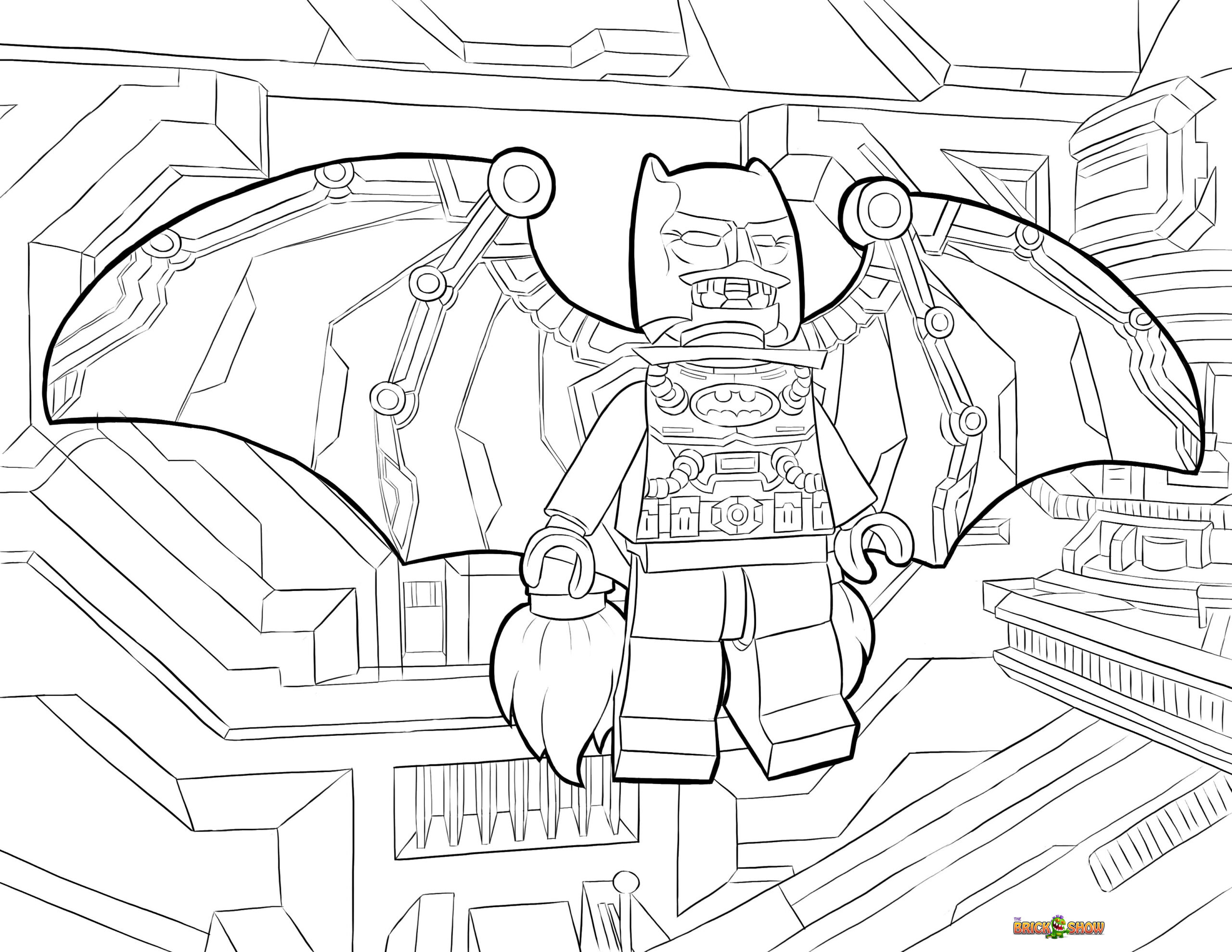 Lego Batman 3: Beyond Gotham Coloring Pages inside Free Printable Lego Batman