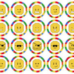 Lego Cupcake Toppers Printable   Paper Trail Design Throughout Free Printable Lego Cupcake Toppers
