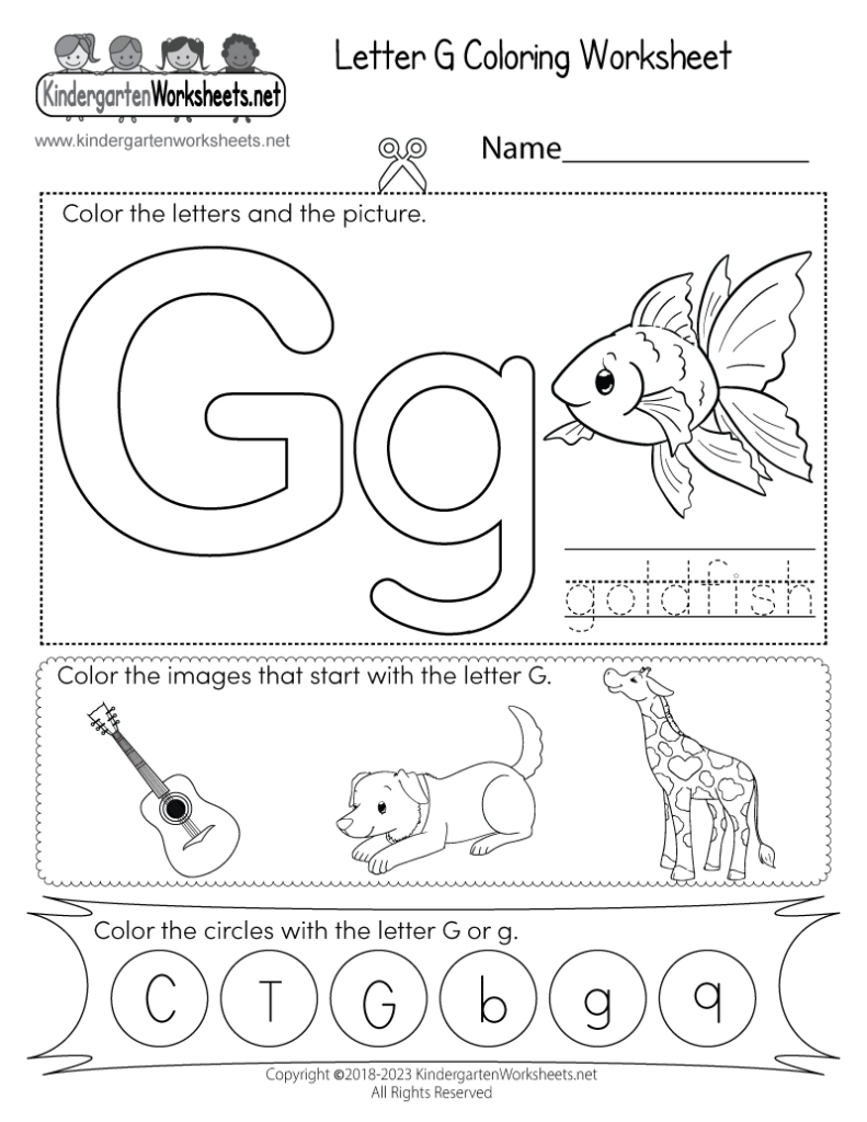 Letter G Coloring Worksheet Free Printable, Digital, & Pdf Intended For Free Printable Letter G Coloring Pages Letter G Coloring Worksheet Free Printable, Digital, & Pdf Intended For Free Printable Letter G Coloring Pages