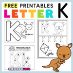 Letter K Preschool Printables   Preschool Mom Intended For Free Printable Letter K Worksheets