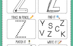 Letter Z Worksheet inside Letter Z Worksheets Free Printable