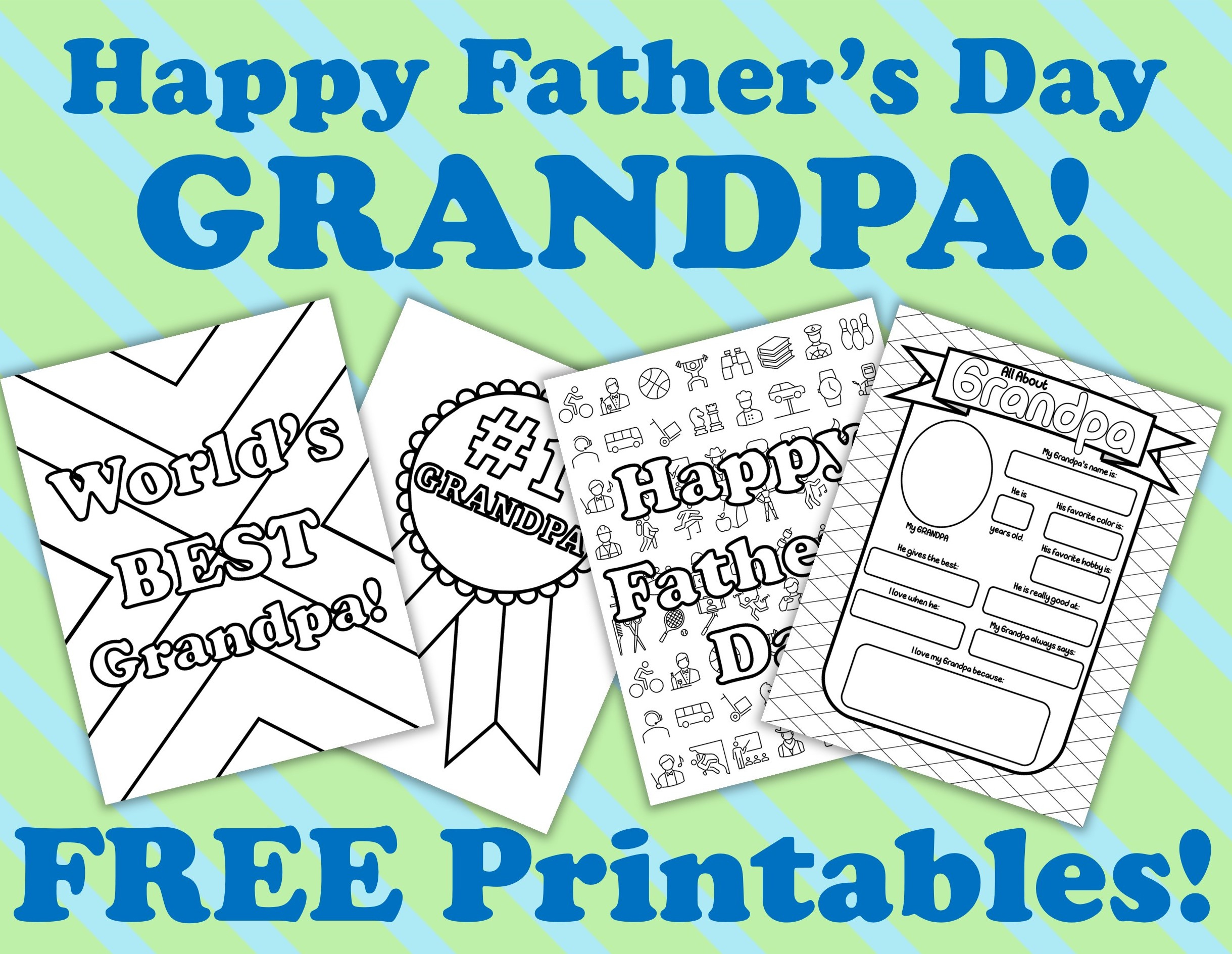 Life Worth The Living Blog throughout Free Printable Happy Fathers Day Grandpa Cards