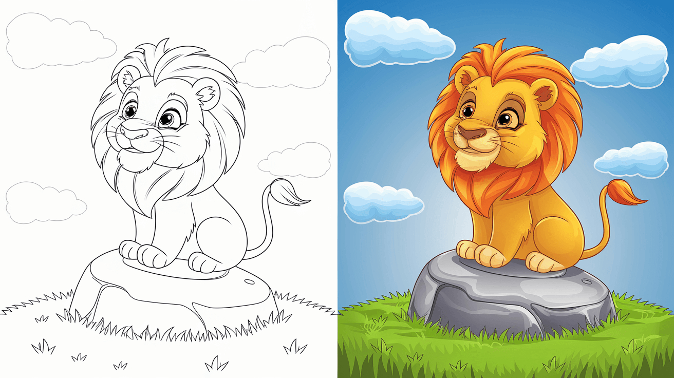 Lion Coloring Pages | 40+ Free Printable Pdf for Free Printable Picture Of A Lion