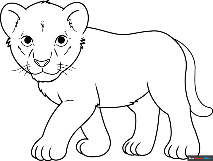 Free Printable Picture of a Lion