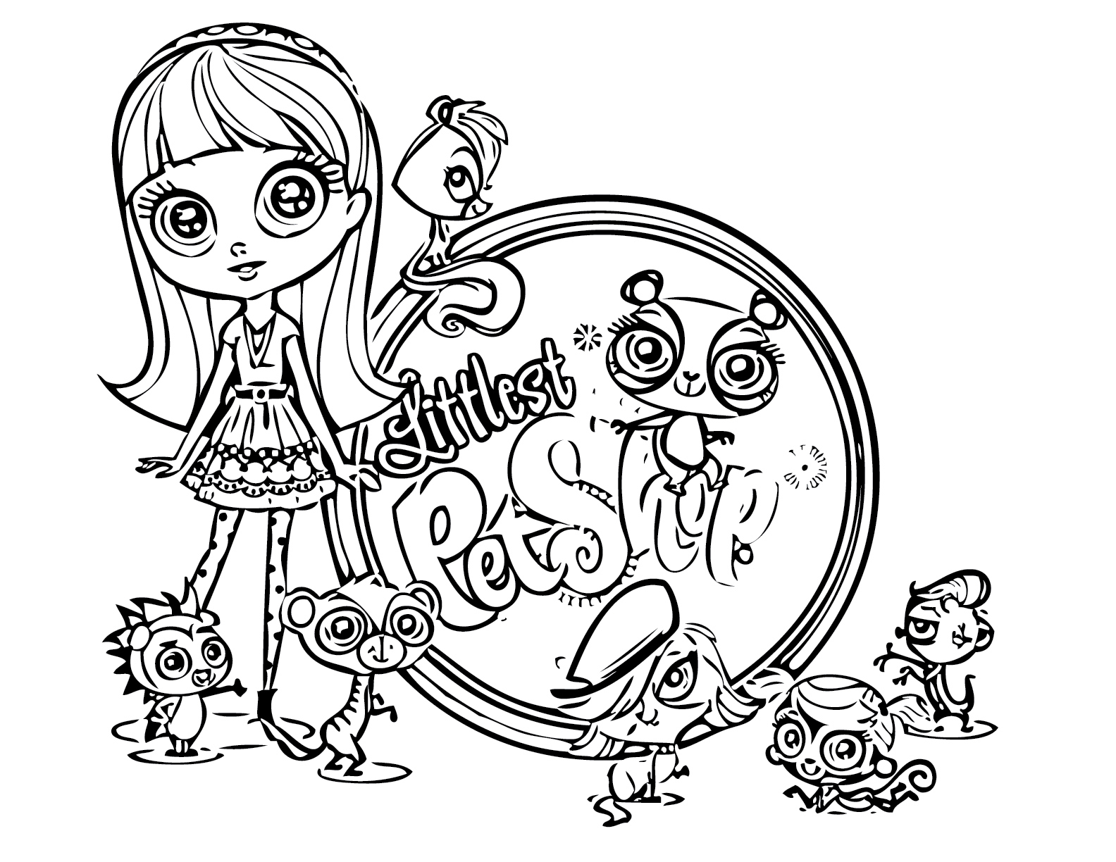 Littlest Pet Shop Coloring Pages - Best Coloring Pages For Kids regarding Littlest Pet Shop Free Printable Coloring Pages