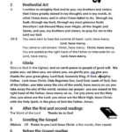 Liturgytools: Catholic Mass Prayers And Responses   Booklet Regarding Free Printable Catholic Mass Book