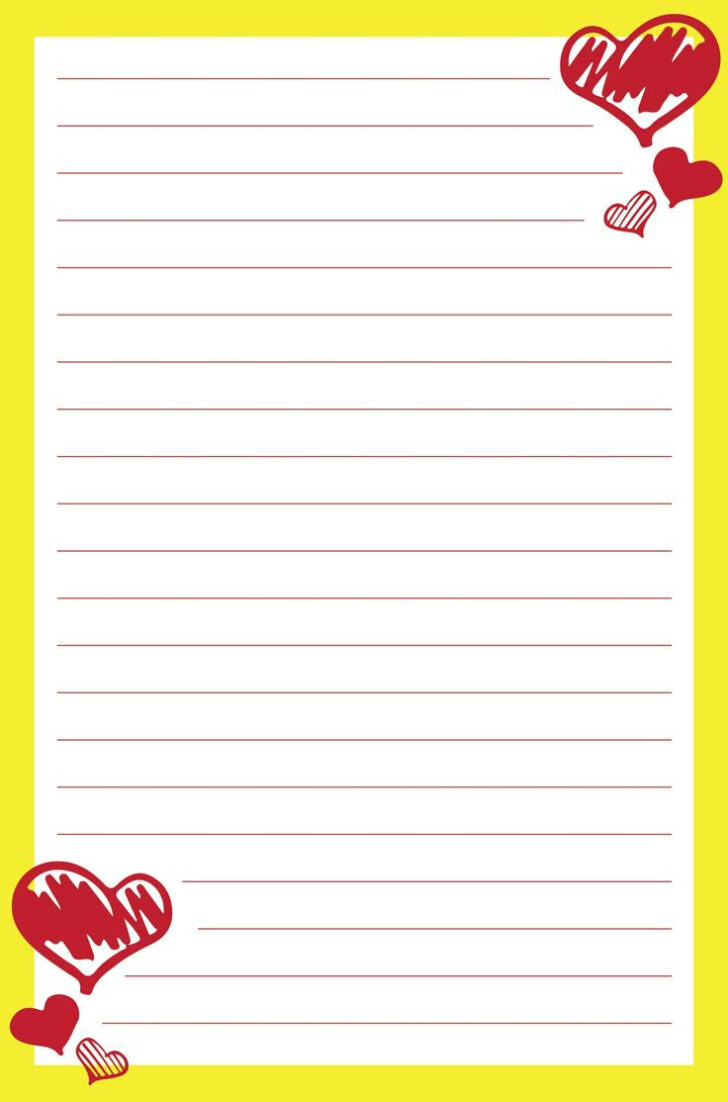 Free Printable Love Letter Paper