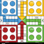 Ludo Printable Board Game Vector Image Stock Vector Image & Art Within Free Printable Ludo Board