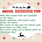 Magical Reindeer Food Recipe + Free Printable Poem Tag   Mama Cheaps® Inside Reindeer Food Poem Free Printable