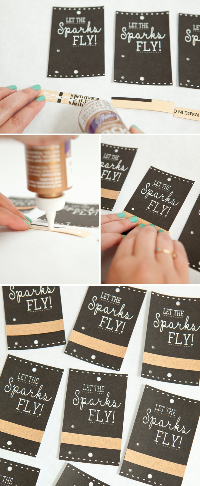Make These Adorable Wedding Sparkler Tags + Sign For Free! with regard to Free Printable Wedding Sparkler Sign