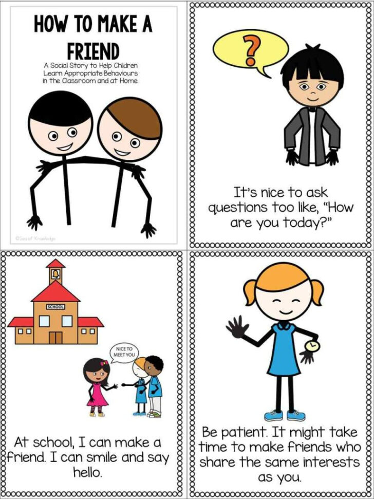 Free Printable Social Stories