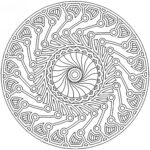 Mandala Harmony And Complexity   Difficult Mandalas (For Adults) Inside Free Printable Hard Coloring Pages For Adults